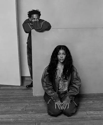 The album cover for luther by Kendrick Lamar and SZA